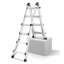 Aluminium Multipurpose ladder 4x4 M80