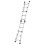 Aluminium Multipurpose ladder 4x4 M80 2