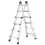 Aluminium Multipurpose ladder 4x4 M80 8