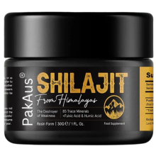 Shilajit Resin - Original Himalayan Shilajit, 30g, Gold Grade, 100% Pure, Rich in Fulvic & Humic Acids for Immune Support & Vitality
