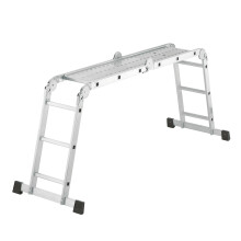 Universal Aluminium ladder 4x3 M60