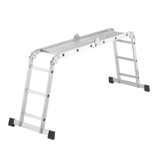 Universal Aluminium ladder 4x3 M60