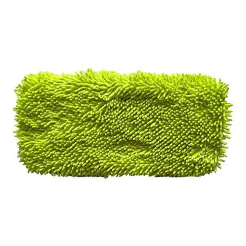 (S D) Flat Mop Cloth Wet Dry Dual Use Ultra Soft Thickened Elastic Band Coral Fleece/microfiber Optional Water Absorption Rotary Mop Cleaning Pad
