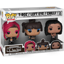 Funko Pop! Rocks: T-Boz Left Eye Chilli 3er-Pack