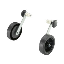 Transport castors for rung ladders Set of 2