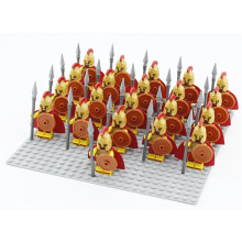 (21PCS Golden Knight - S) 21PCS Minifigures Golden Knight package Building Block Toys Fit Lego