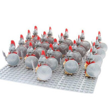 (21PCS Golden Knight - U) 21PCS Minifigures Golden Knight package Building Block Toys Fit Lego