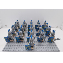 (21PCS Golden Knight - Y) 21PCS Minifigures Golden Knight package Building Block Toys Fit Lego