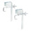 Safety spikes for single ladders soft ground safety accessory 1