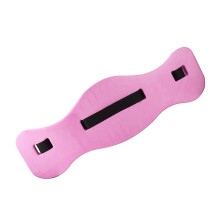 (Pink) Eva Water Aerobics Float Belt For Aqua Jogging Pool Fitness Swim Training Equipment
