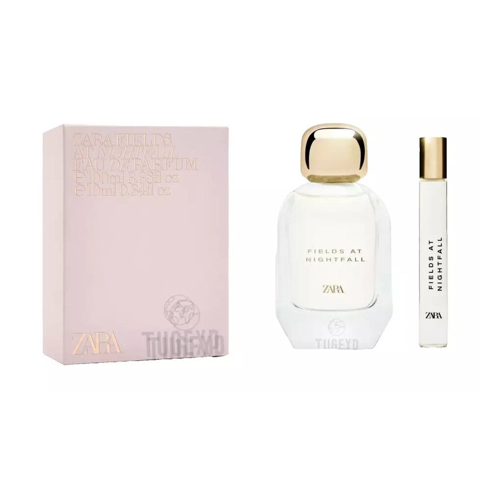Zara Fields At Nightfall Parfum Set 100Ml + 10Ml Women Fragrance