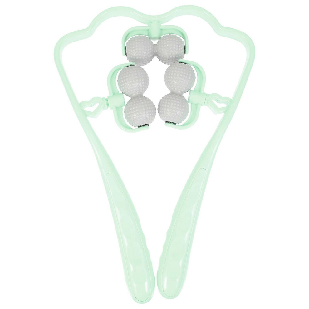 Kricely (As Show, One Size) Neck Massager Massage Balls Neck Massager Household Neck Massage Roller Portable Neck Massager