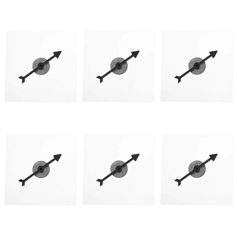 Kricely (As Show, One Size) 6Pcs Plastic Game Arrows Rotating Children Toys Interesting Desktop Arrow Toys