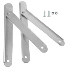 (As show, One size) 2pcs Step Ladder Hinges Aluminum Alloy Hinges Replacement Ladder Tie Rods Ladder Accessories