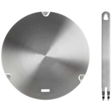 (18.00X18.00X0.20CM, One size) Induction Cooker Heat Conduction Plate Heat Conduction Plate Metal Heat Diffuser Plate