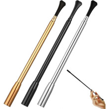 (As show, One size) 3pcs Retro Cigarette Holder Retractable Cigarette Holder Long Cigarette Holder