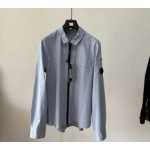 (light blue, XXL) CP COMPANY Long Sleeve Zip Up Lens Overshirt/Jacket New Full range of UK sizes