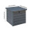 200L Metal Outdoor Garden Storage Box Lockable, Anthracite 6