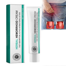 (1pc, One size) 1-3pcs Natural Herbal Hemorrhoid Cream Mild And Non-Irritating Hemorrhoid Treatment for Relieving Burning Itching Swelling