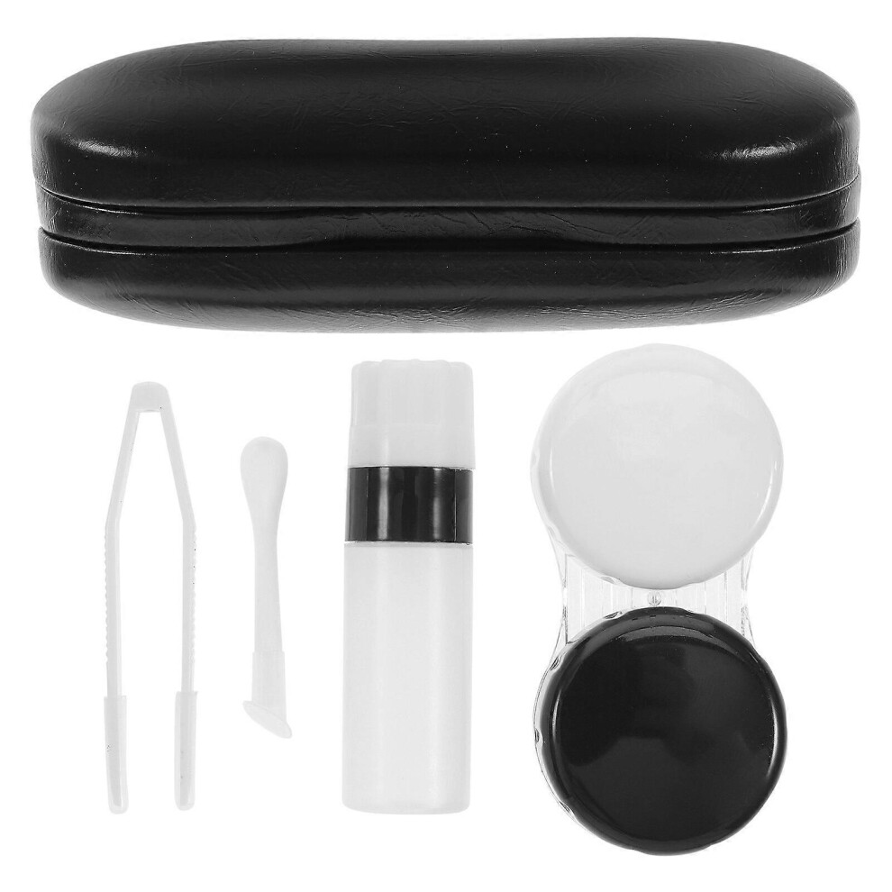 Photos - Vitamins & Minerals  1 Set of Double Layer Glasses Case Portable Lens Glasses Box Multipurpose Glasses Organizer(As show, One size)