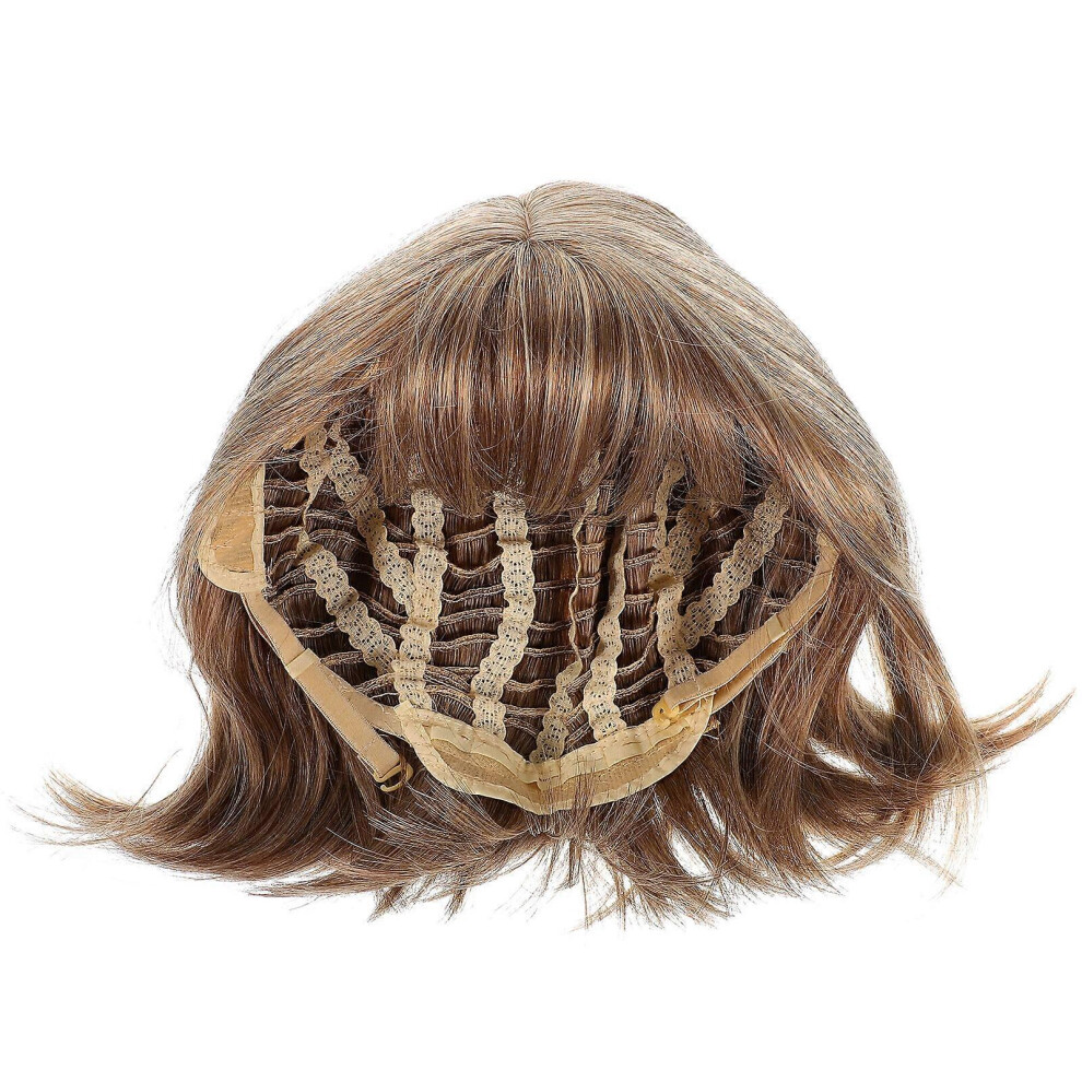 Kricely Unisex (As Show, One Size) Women Short Wig Bobo Wig Straight Wig Cosplay Wig Synthetic Wig For Party