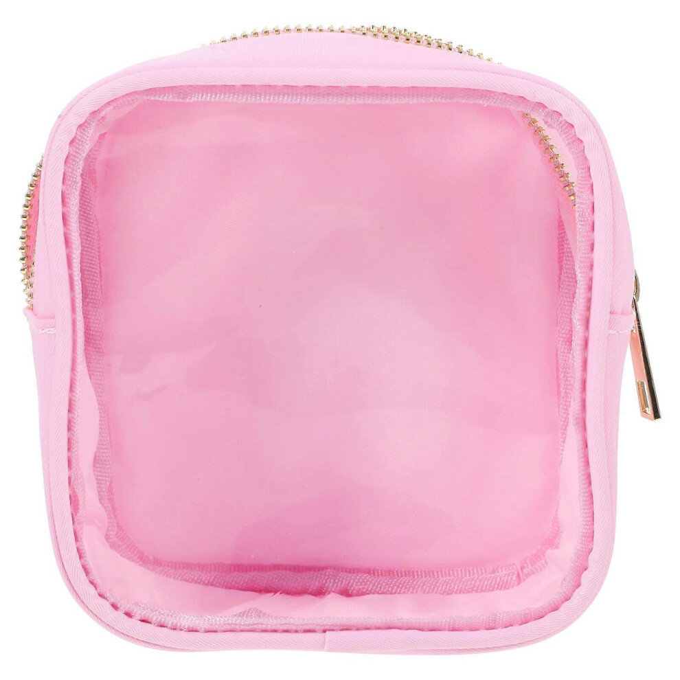 Kricely (As Show, One Size) Travel Makeup Bag Zipper Cosmetics Pouch Women Makeup Bag Portable Makeup Organizer
