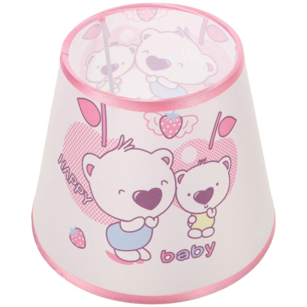 Kricely (As Show, One Size) Cloth Lamp Shade Decorative Lamp Cover Replacement Lampshade Lamp Accessory