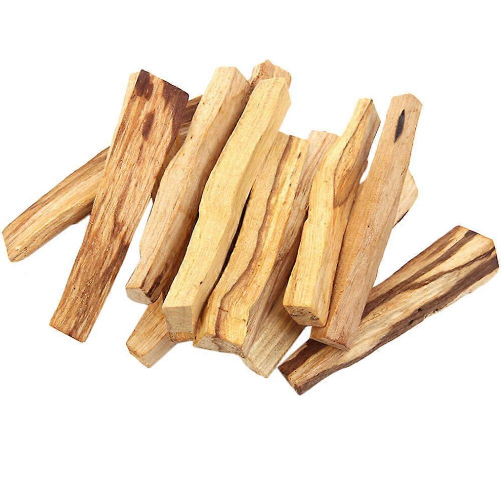 Kricely (As Show, One Size) 10Pcs Wood Smudging Stick Holy Wood Stick Scented Natural Smudge Sticks