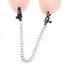 New Metal Nipple Clamp Brest Labia Clips With Chain Flirting Adult Game Sex Toys Tambov