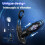 (black) Telescopic Anal Vibrator Prostate Massage Butt Plug Prostate Stimulator Delay Ejaculation Penis Ring Dildos Sex 3