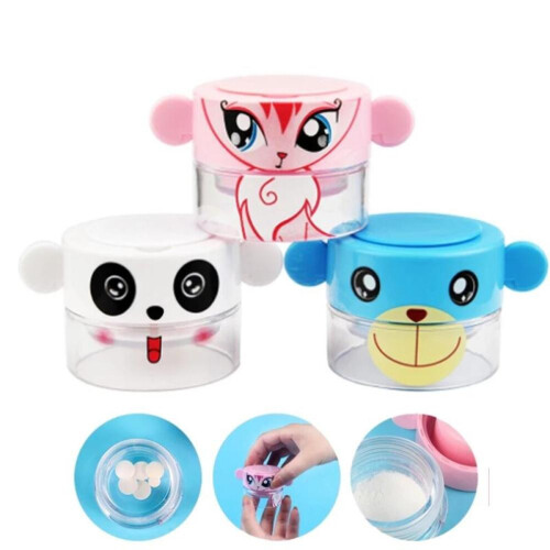 Portable Cute Cartoon Pill Grinder 1