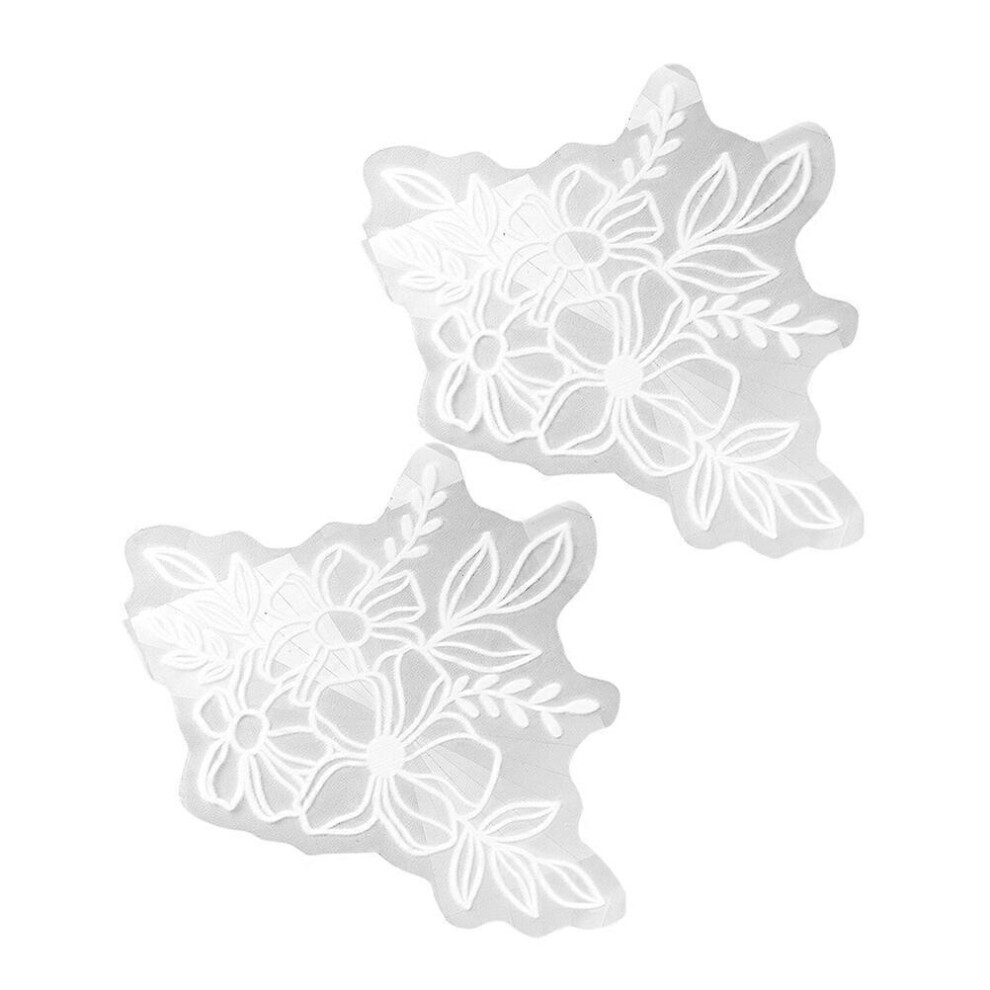 Kricely (As Show, One Size) 2Pcs Window Suncatcher Sticker Window Self-Adhesive Decal Reflective Window Film Sticker