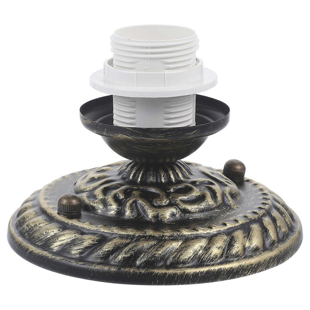 Kricely (As Show, One Size) Vintage Light Socket Base Light Bulbs Plug Ceiling Lamp Socket Adapter Lamp Supply