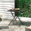 Square Folding Outdoor Rattan Bistro Dining Table 2