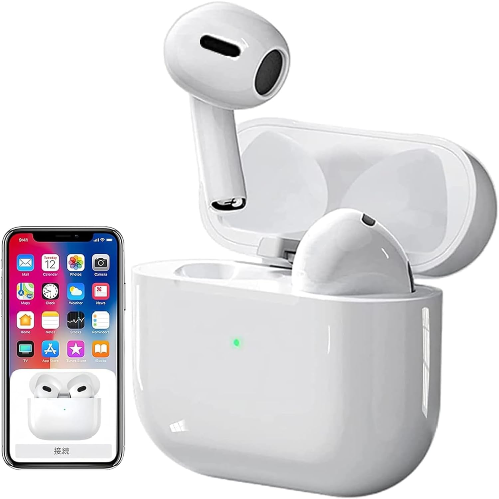 Ear Buds Wireless Airbuds Pods 2 Earphones,Noise-Cancelling Microphones,Playback For Android/Ios/Airpods 6940429754686