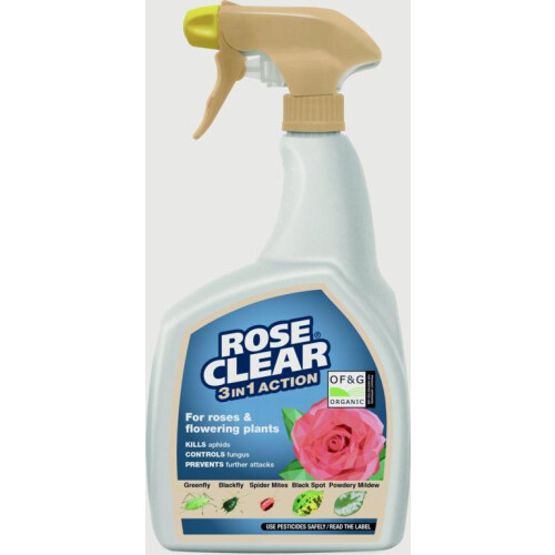 Rose Clear Ultra Gun 1L Contact & Systemic Insecticide and Fungicide ...