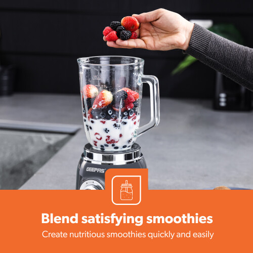 GEEPAS Geepas Electric Blender Smoothie Maker 700W  2 Speed Control 2