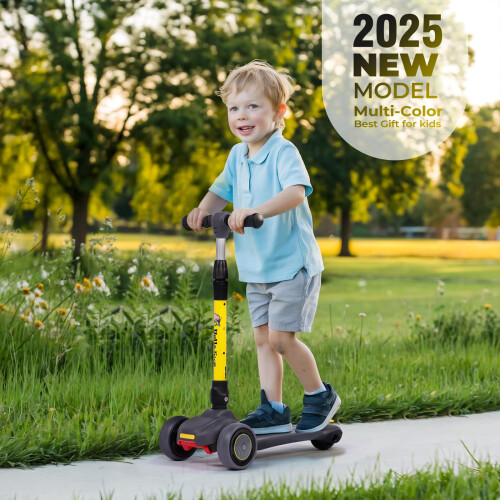 3 Wheel Kids Scooter, Foldable Toddler Scooter 2