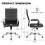 (Black) UEV Ergonomic Office Chair, PU Leather 3