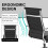 (Black) UEV Ergonomic Office Chair, PU Leather 8