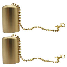 (As show, One size) 2pcs Candle Snuffer Caps Reusable Candle Fire Extinguishers Brass Candle Fire Extinguisher Caps