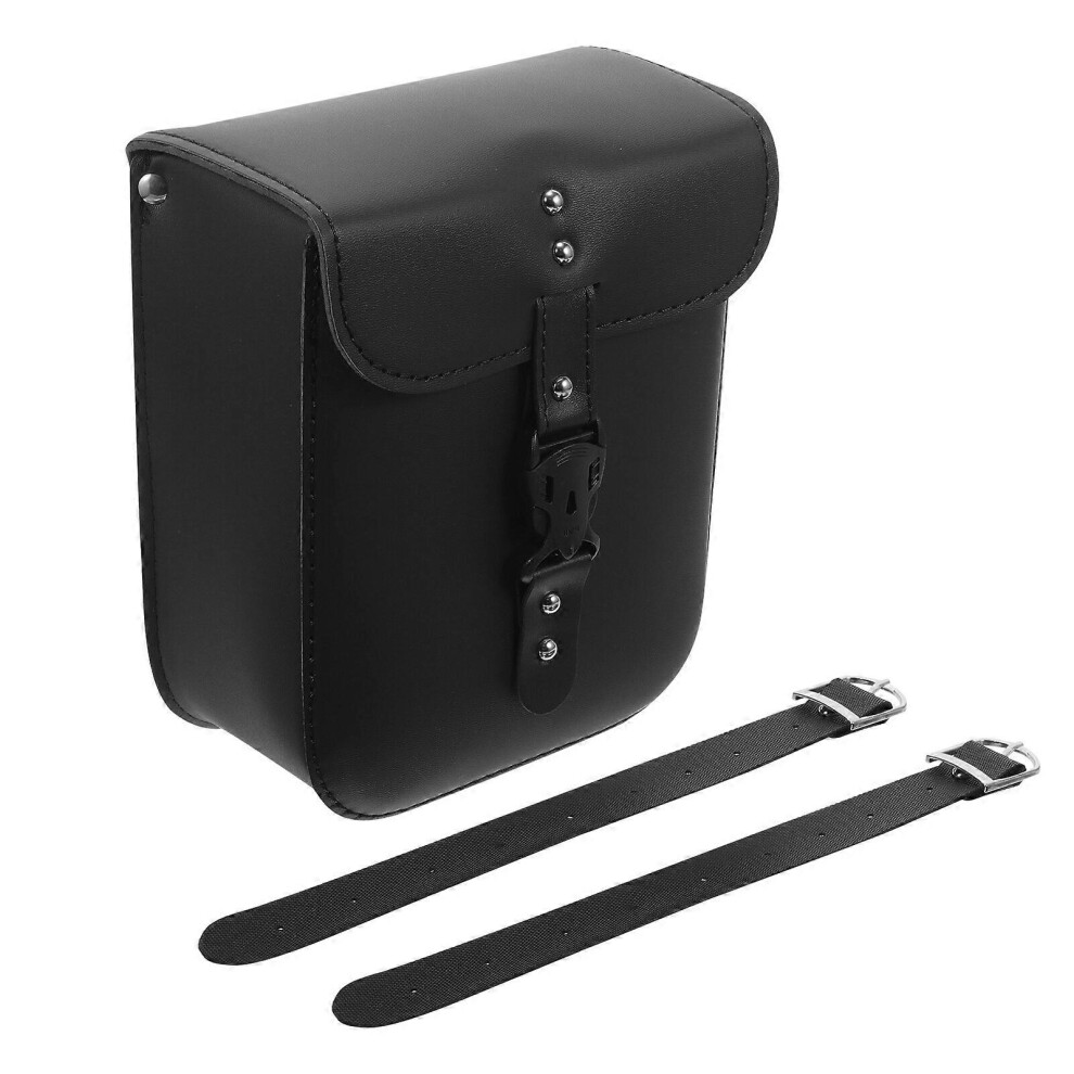 Kricely (As Show, One Size) Saddle Bag Motorcycle Tool Bag Motorcycle Organizer Motorcycle Pannier Pouch