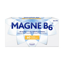 Magne B6, 60 tablets, a drug for magnesium deficiency in the body