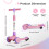 3 Wheel Kids Scooter, Foldable Toddler Scooter 6