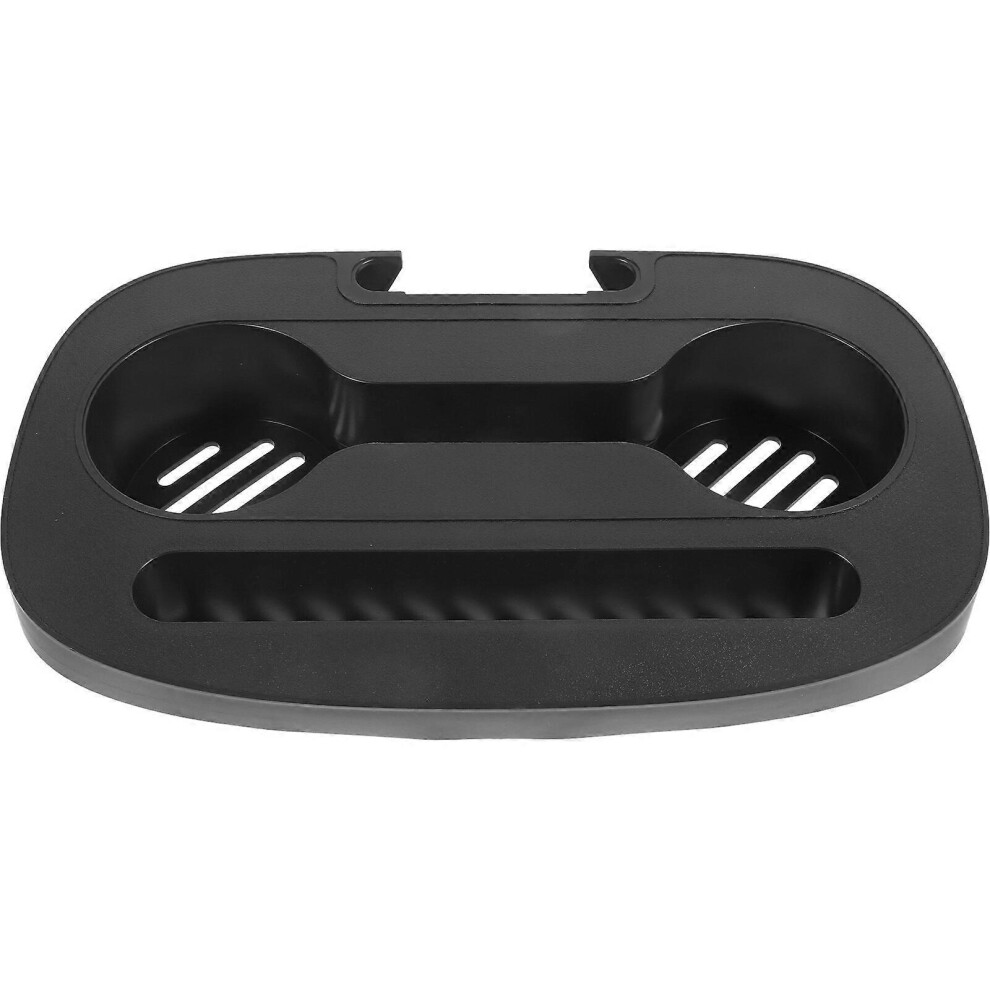 Kricely (As Show, One Size) Lounge Chair Cup Holder Plastic Cup Tray Recliners Cup Holder Tray Multi-Use Lounge Chair Cup Tray
