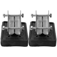 (As show, One size) 2pcs Ladder Stabilizer Ladder Foot Protector Ladder Leg Protective Cover Supply