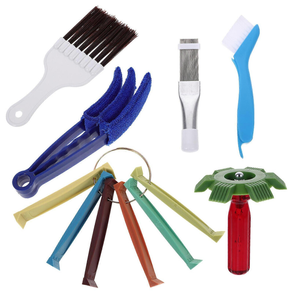 Kricely (As Show, One Size) 1 Set Of Air Conditioner System Fin Brush Coil Fin Comb Evaporator Condenser Comb