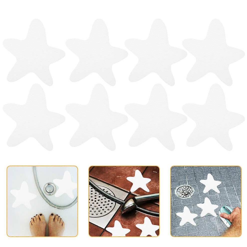 Kricely (As Show, One Size) 20Pcs Adhesive Nonslip Stickers Decorative Floor Decal Bathtub Sticker Anti-Skid Bathtub Stickers