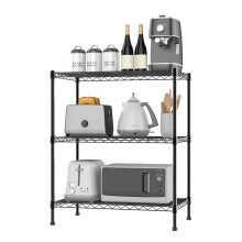 (5 Tier) Heavy Duty Shelving Unit, Height Adjustable Storage Units, Steel Organizer Wire Rack