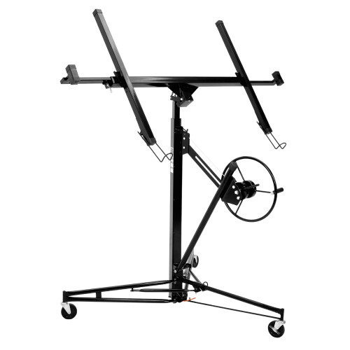 11ft Drywall Lifter with Rolling Casters Panel Hoist 2